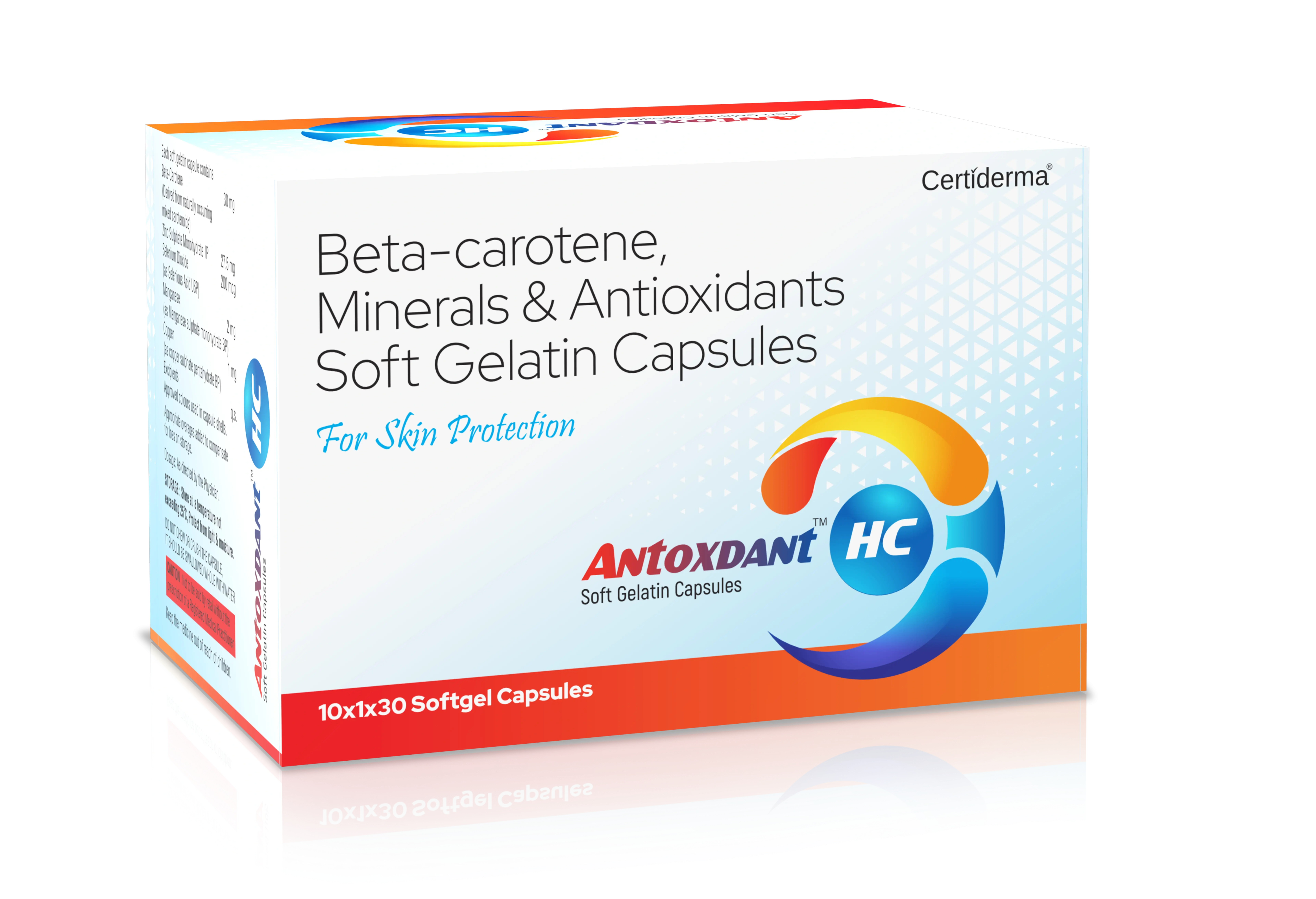 Antoxdant HC Soft Gelatin Capsules