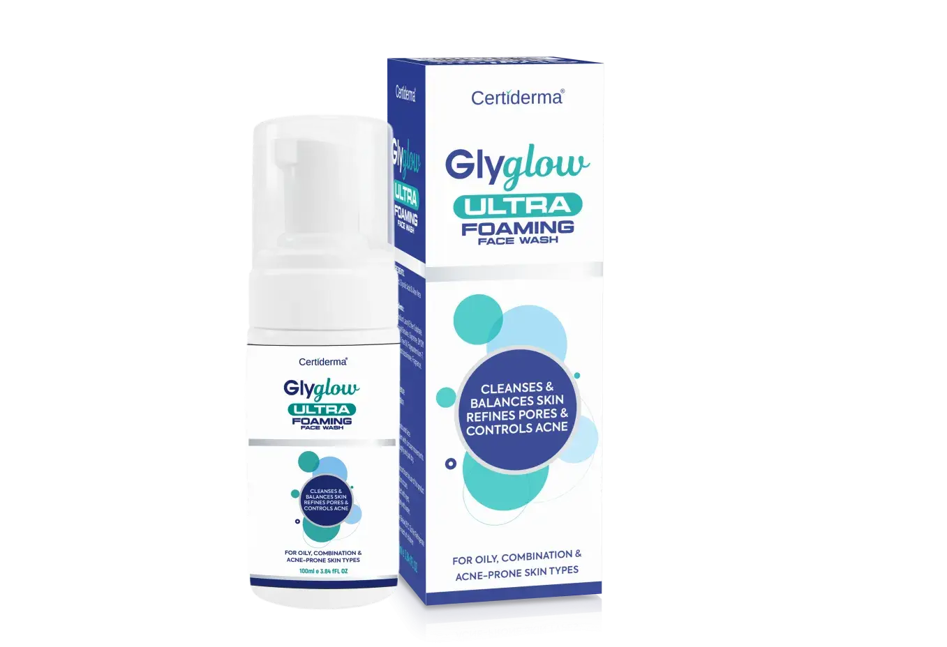 GLYGLOW ULTRA FOAMING FACEWASH